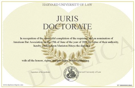 laws6195|Juris Doctor .